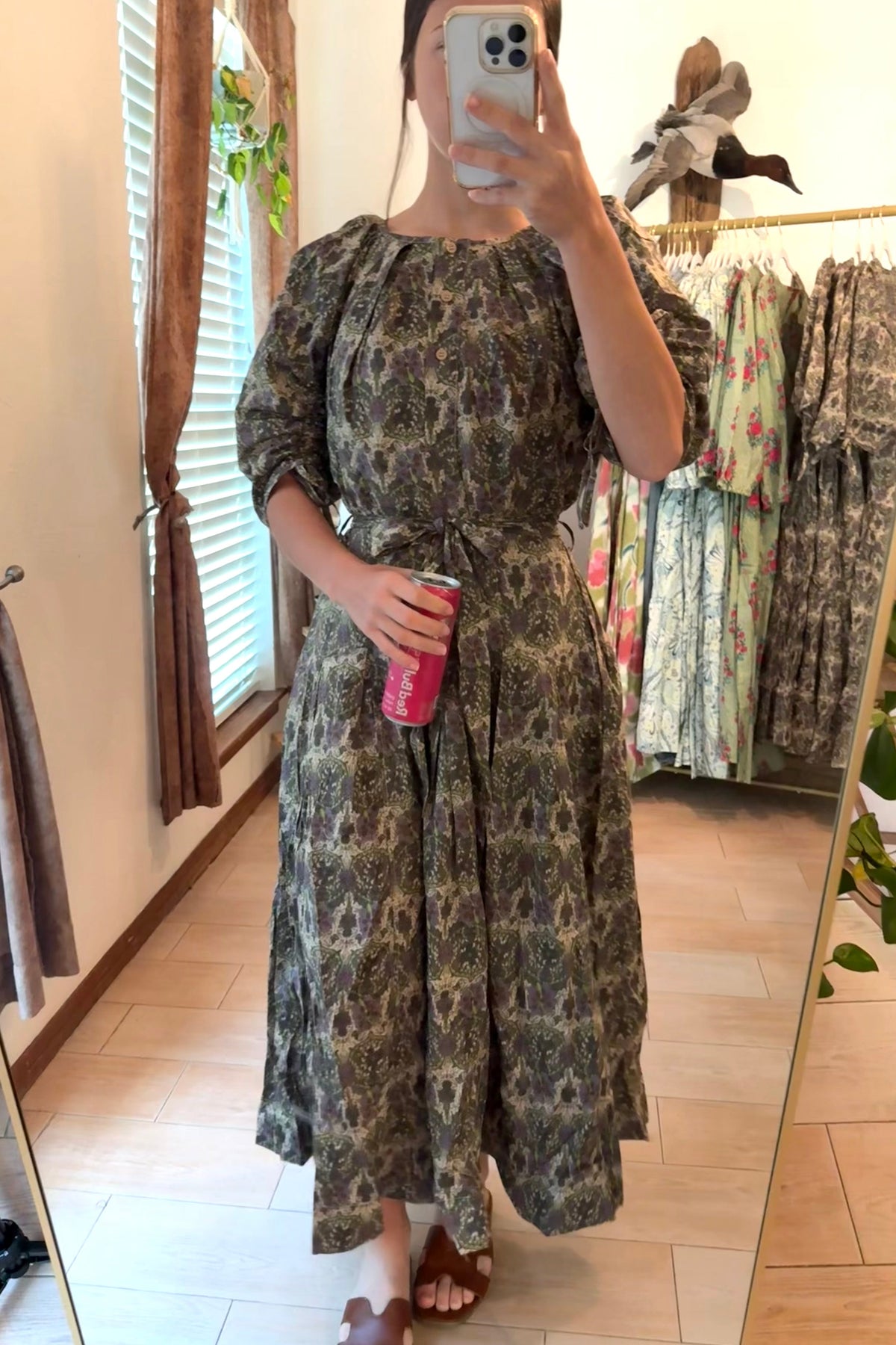 Evergreen Bloom Dress